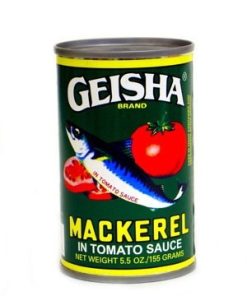 Geisha (Mackerel in tomato sauce)