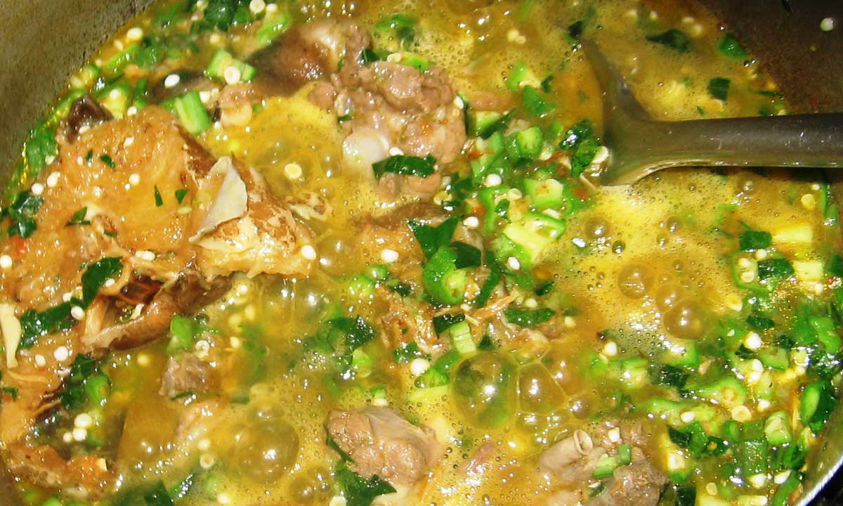 How to Make Nigerian Okra Soup
