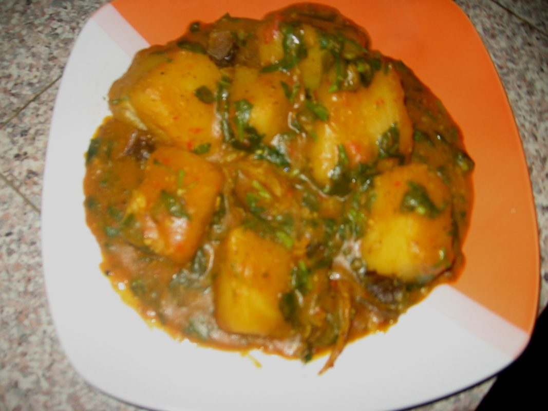Nigerian Yam Porridge
