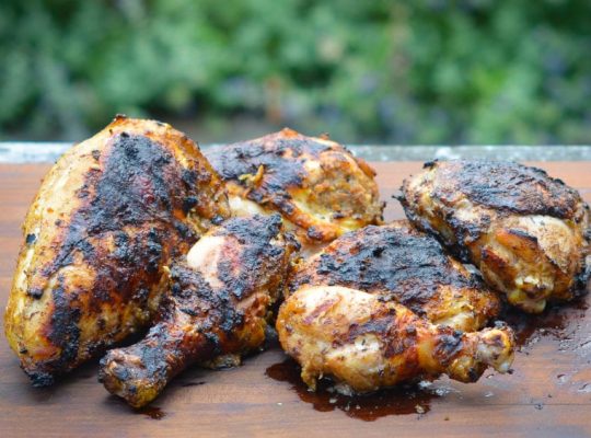 How to Make Grilled Jerk Chicken