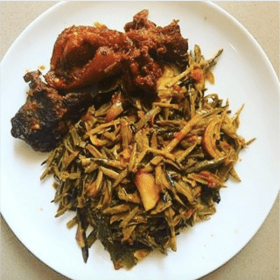 Ugba Sauce (African Oil-Bean Seed)